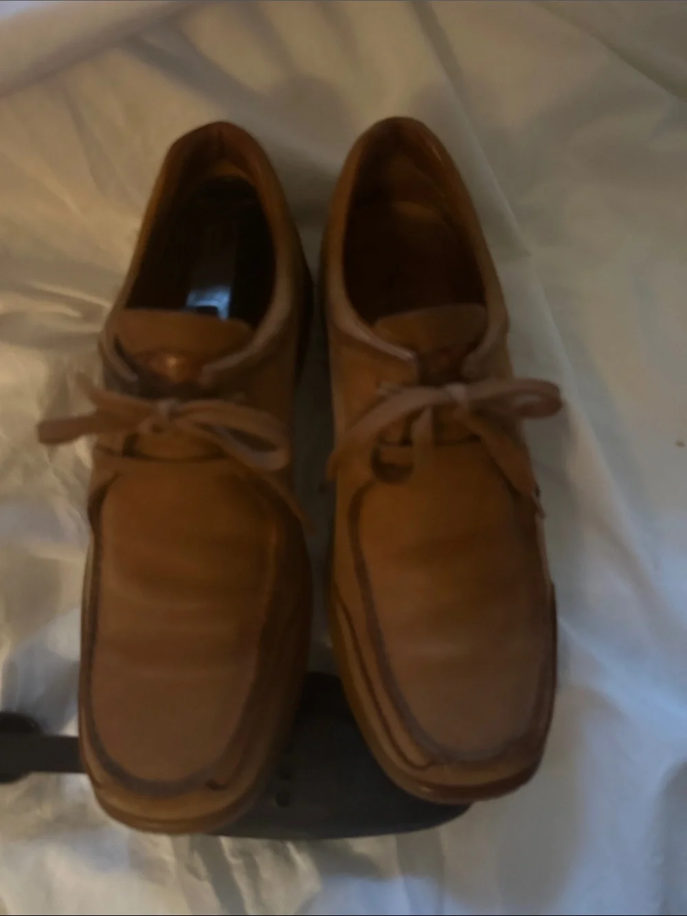 Men's Casual Tan Leather Slip-On Loafers